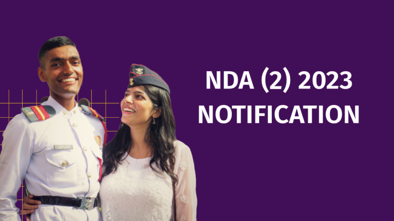 UPSC NDA 2 2023 Notification