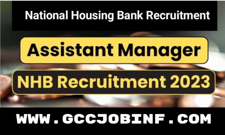 NHB Recruitment 2023 Assistant Manager