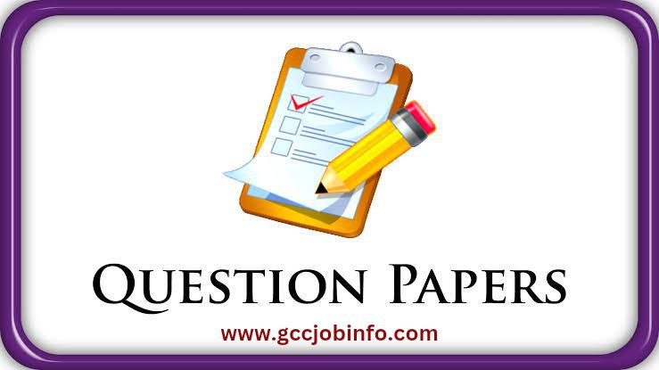 OLD QUESTION PAPERS