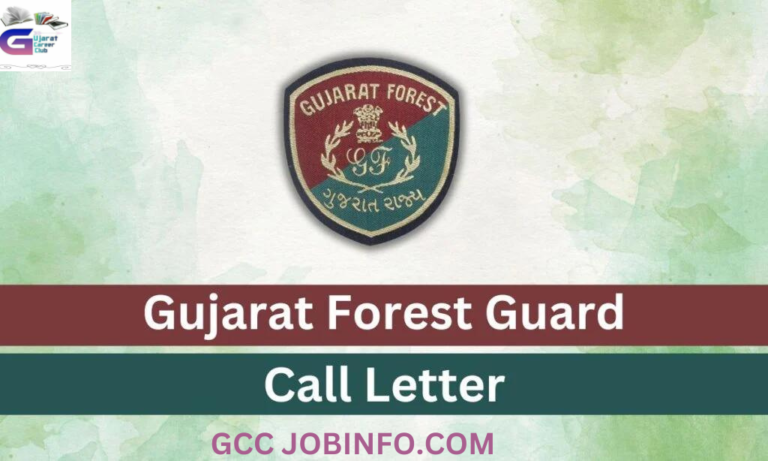 GSSSB Forest Guard Call Letter