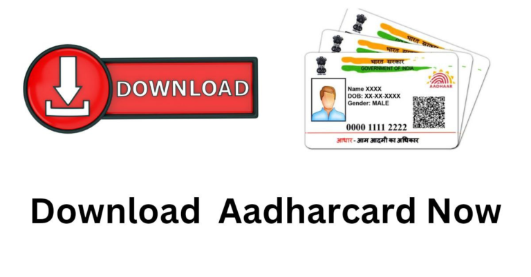 e aadhar card download