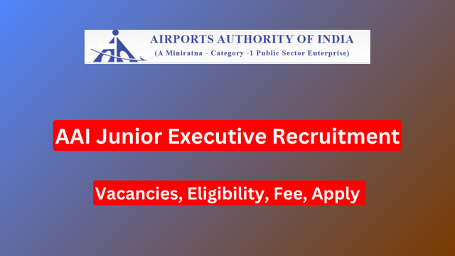 Airport authority of india recruitment 2024