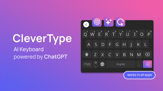 CleverType - AI Keyboard APPLICATION About this app