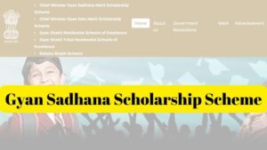 Gyan Sadhana Scholarship Yojana