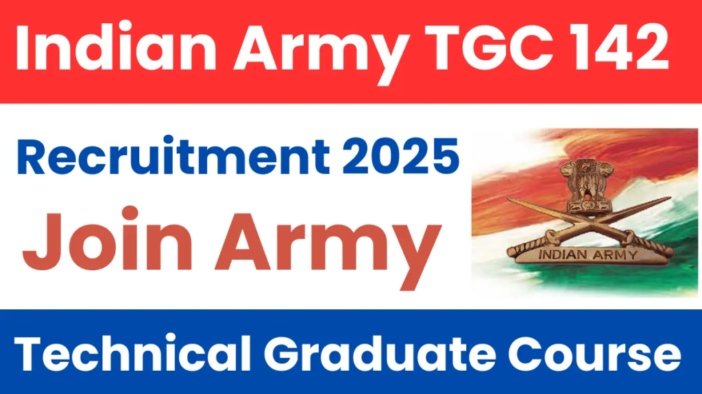Indian Army Recruitment 2025 for 142 TGC post: Notification Released and Apply Online 3 image 135