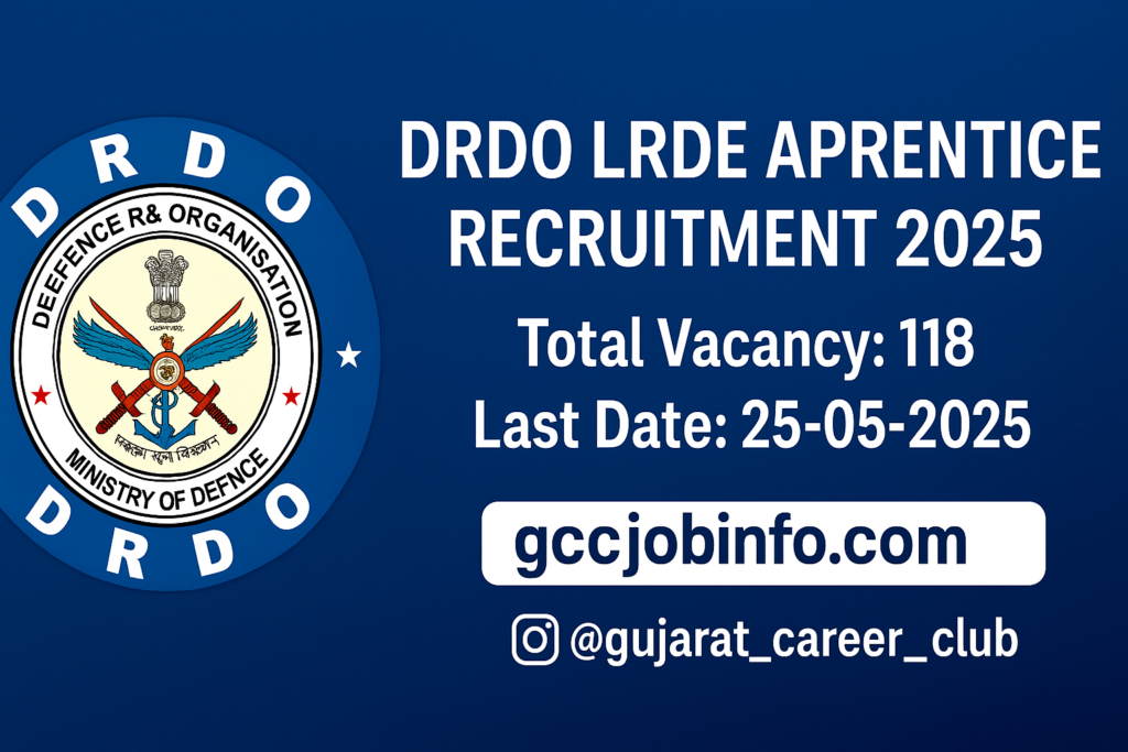 DRDO LRDE Apprentice Recruitment 2025