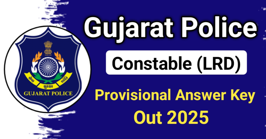 LRD Constable Provisional Answer Key 2025