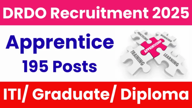DRDO Apprentice Recruitment 2025