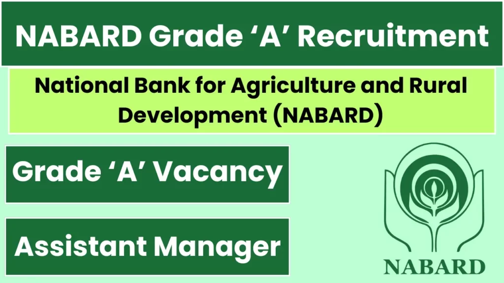 NABARD Assistant Manager Recruitment 2025 – Apply Online for 91 Posts 2 NABARD Assistant Manager Recruitment 2025