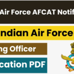 AFCAT 01/2026 Notification