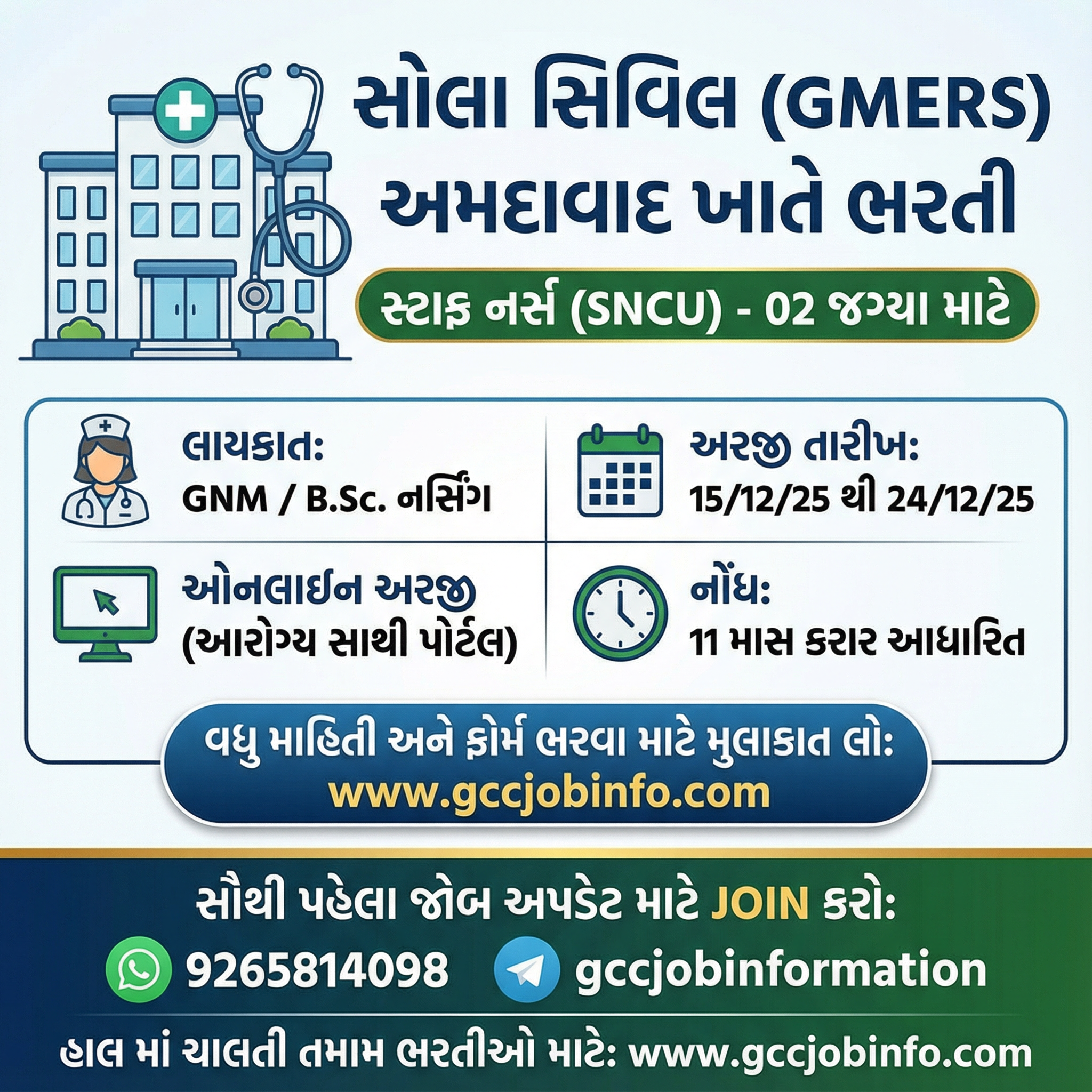 GMERS Sola Recruitment 2025