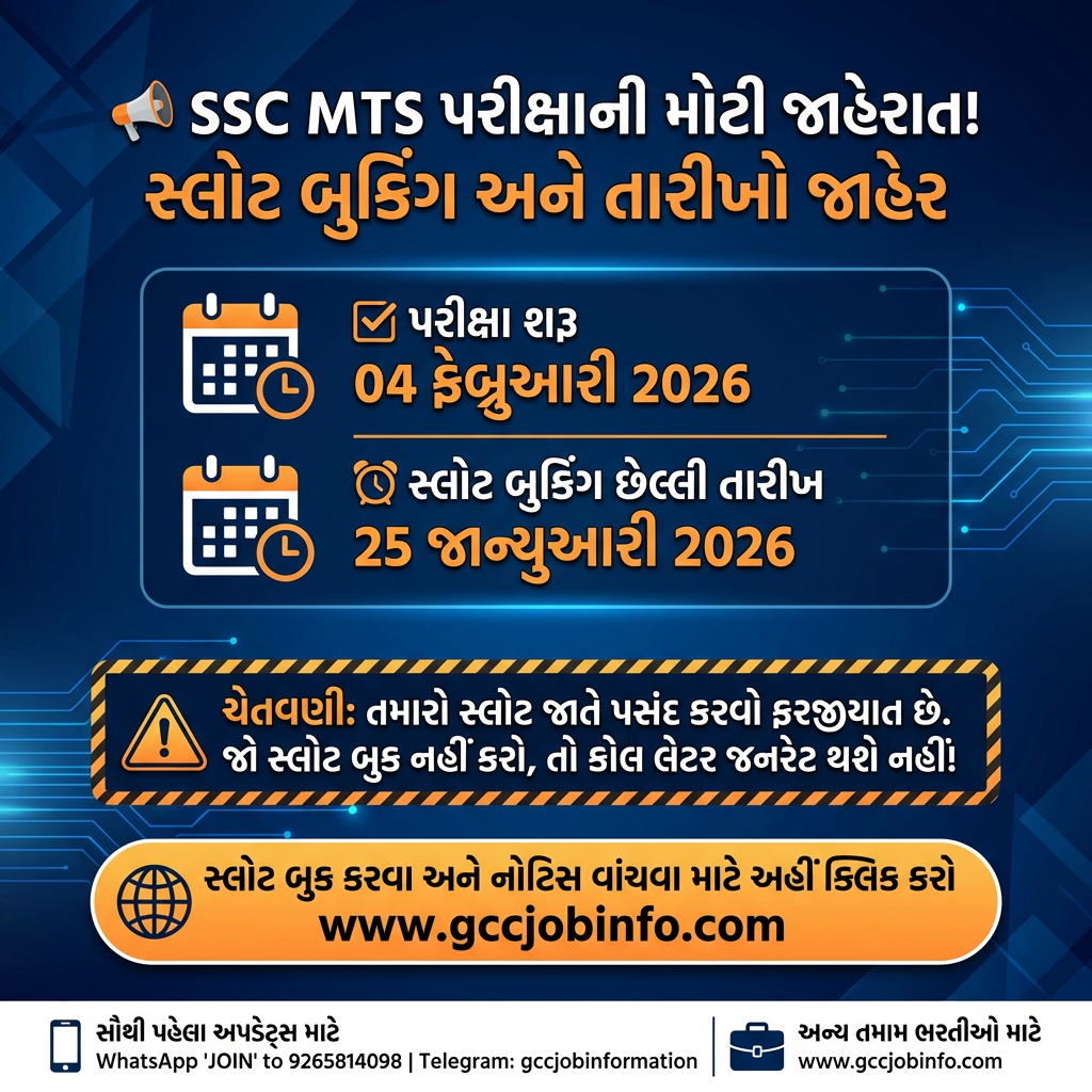 SSC MTS Exam Date 2025
