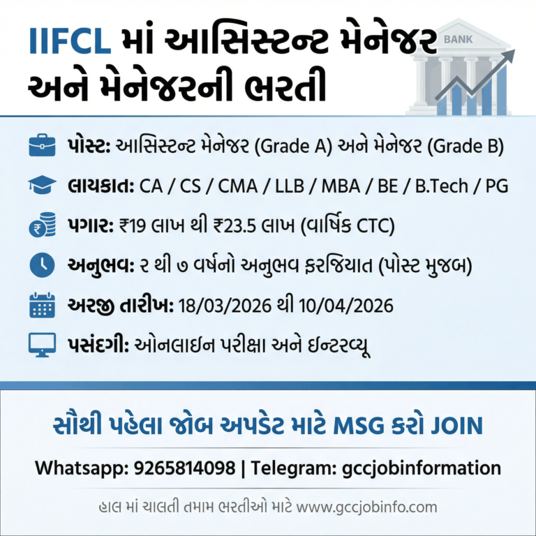IIFCL Recruitment 2026