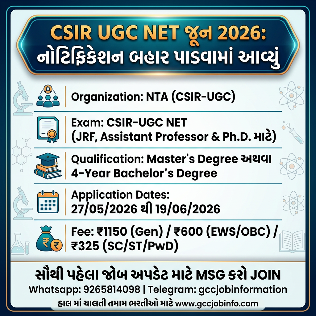 CSIR UGC NET June 2026
