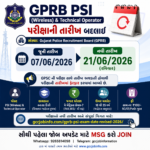 GPRB PSI Exam Date Revised 2026