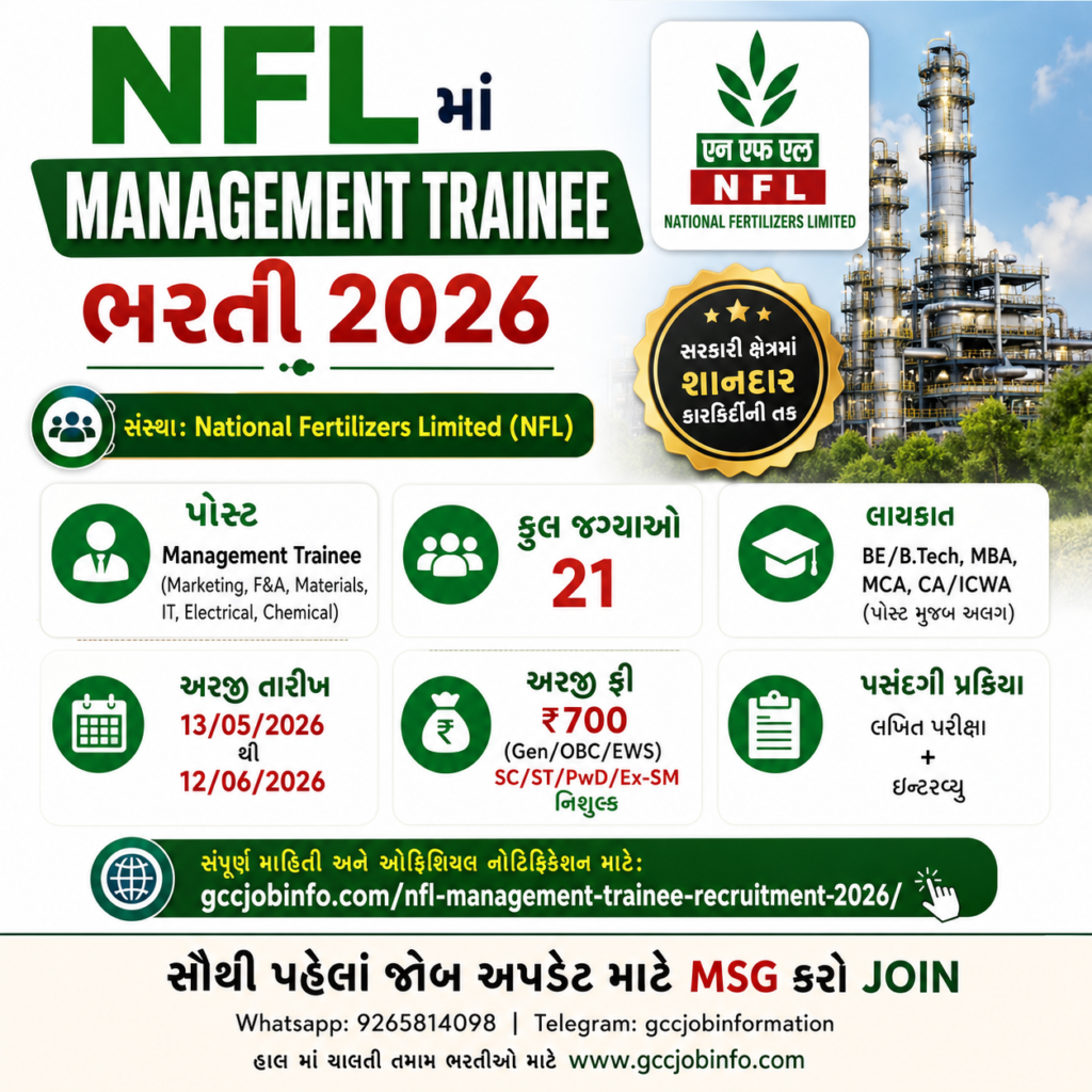 NFL Management Trainee Recruitment 2026