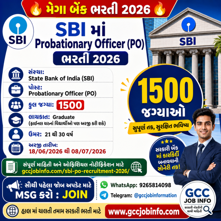 SBI PO Recruitment 2026