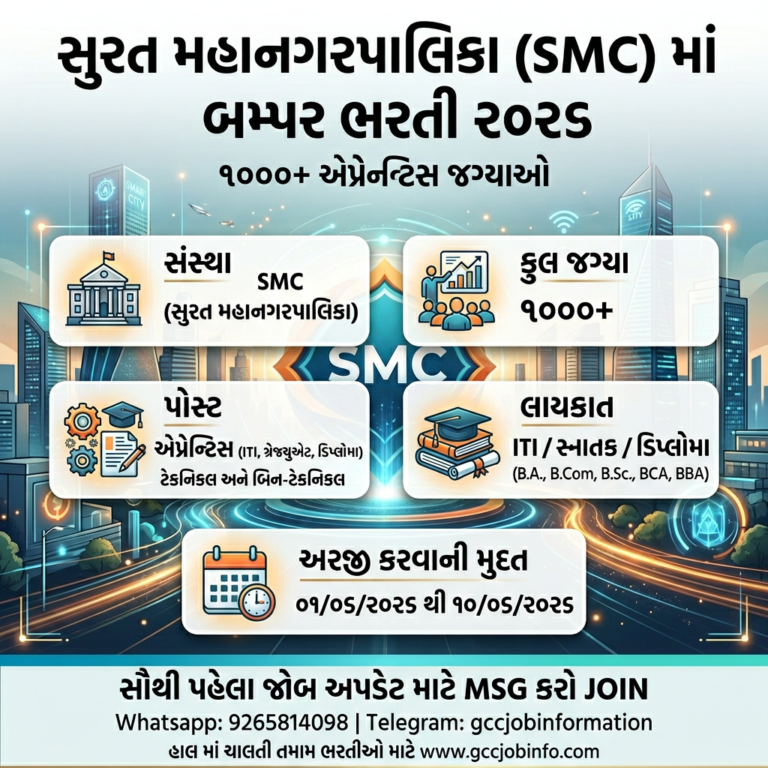 SMC Apprentice Recruitment 2026