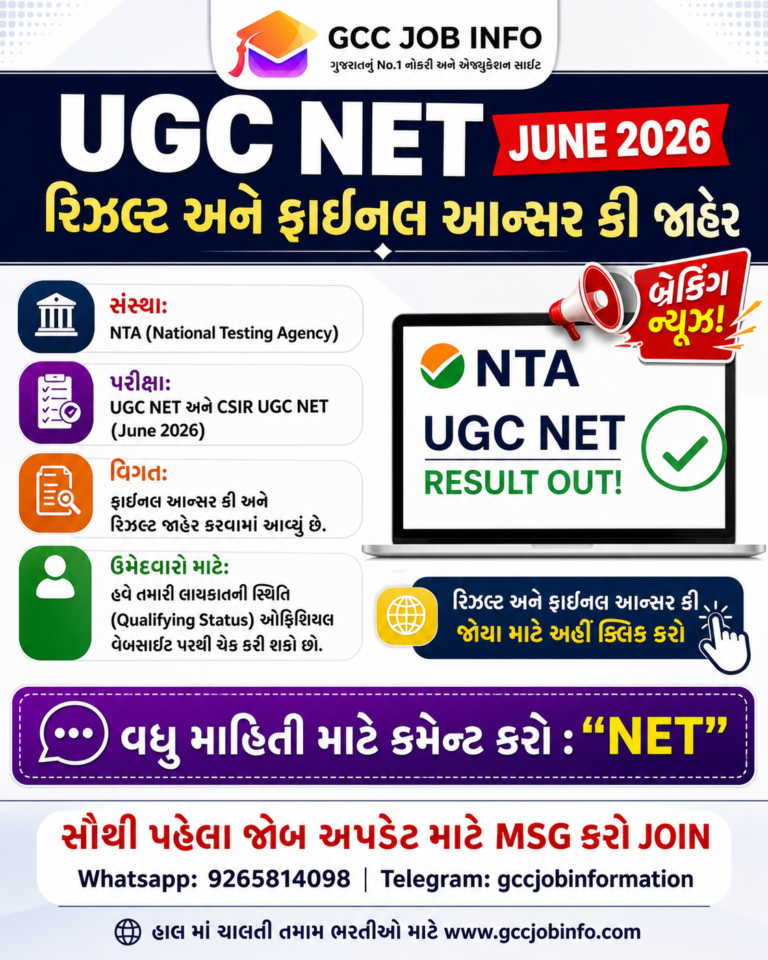 UGC NET Result 2026
