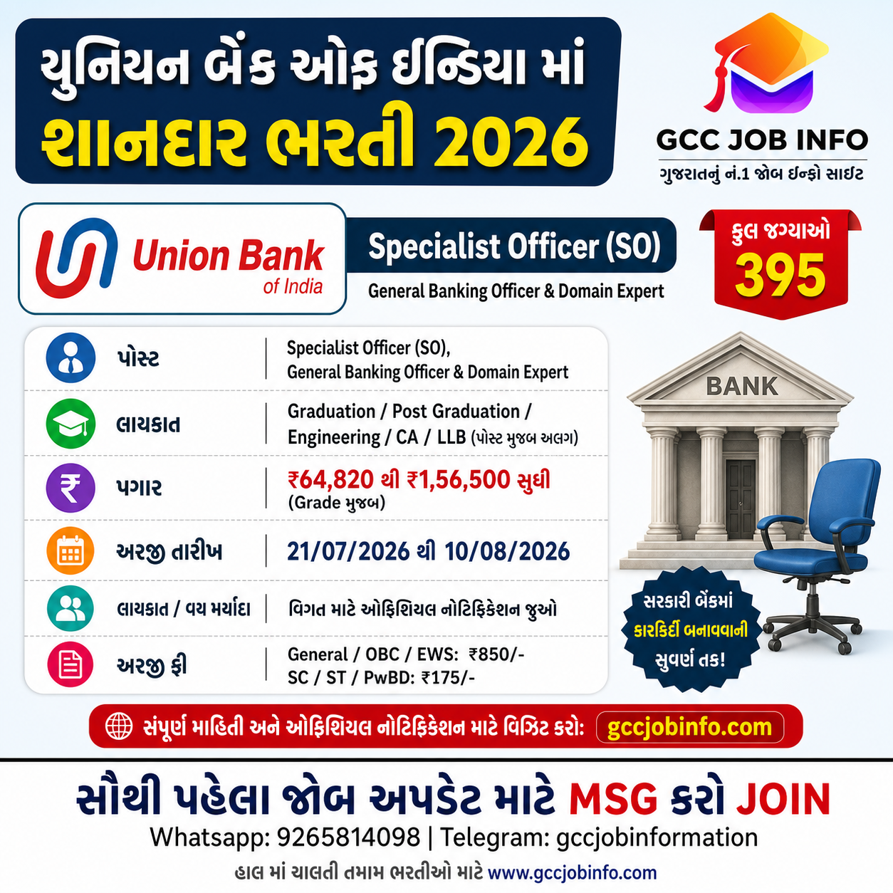Union Bank of India SO Recruitment 2026