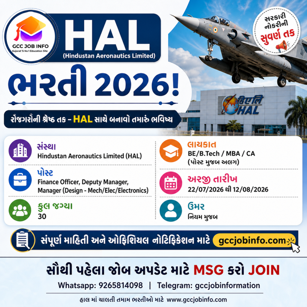 HAL Recruitment 2026: Apply Online for 30 Finance Officer & Manager Posts 2 HAL Recruitment 2026