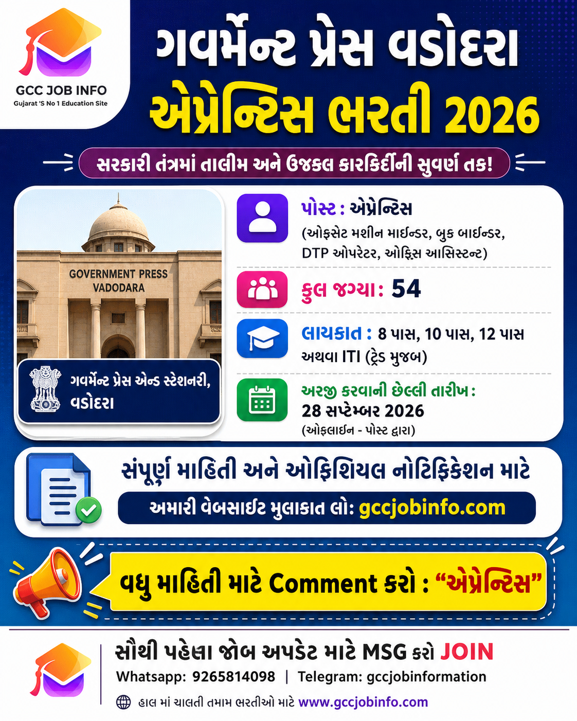 government-press-vadodara-apprenticeship-recruitment-2026